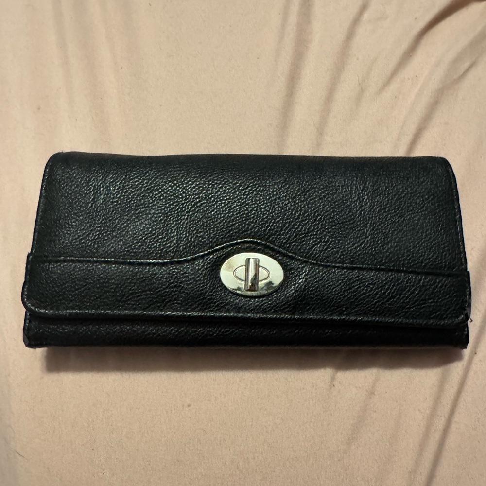 Black Leather Wallet